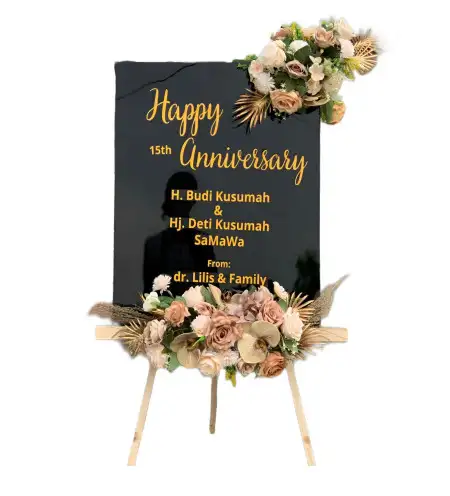 Papan Bunga Akrilik Canan